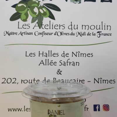 Picholine grüne Oliven aus Frankreich pasteurisiert 250gr
