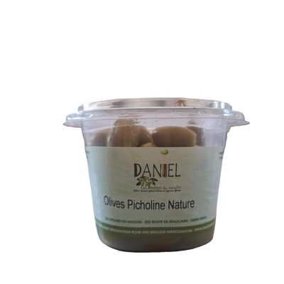 Olive verdi Picholine dalla Francia pastorizzate 250gr