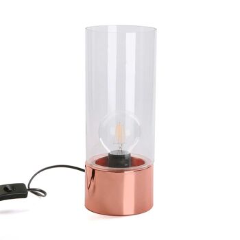 LAMPE CYLINDRE SOCLE CUIVRE 20960033