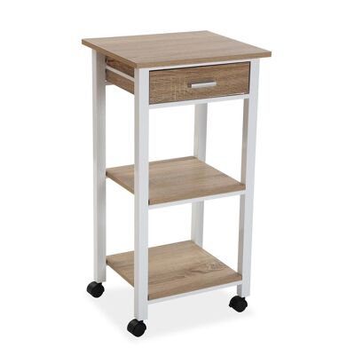 TROLLEY WITH WHEELS 3 SHELVES 21810072