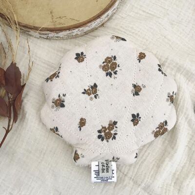 dry hot water bottle - COQUILLAGE - new flowers