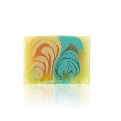 Handcrafted Patterned Soap - Melon