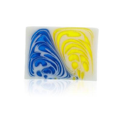 Handcrafted Patterned Soap - Jasmine and Green Tea