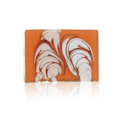 Handcrafted Patterned Soap - Almond