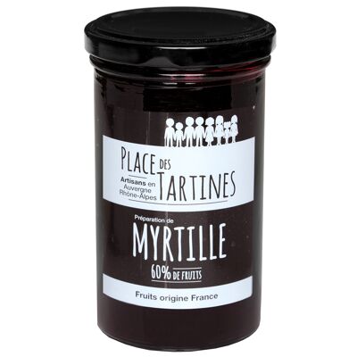 PREPARATION DE FRUITS 60% DE MYRTILLE