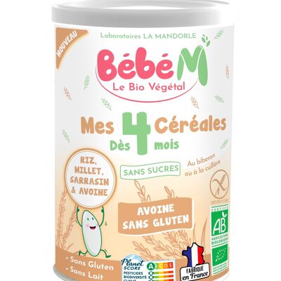 BébéM: I Miei 4 Cereali in Polvere - 220g