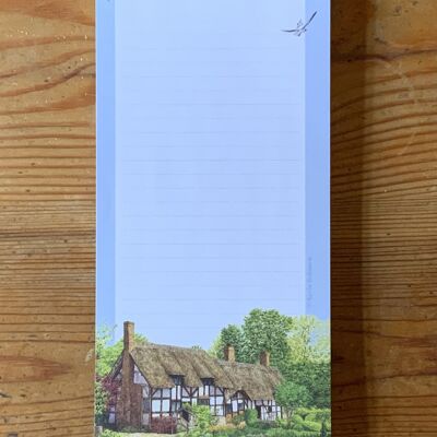 WARWICKSHIRE COTTAGE MAGNETIC NOTEPAD