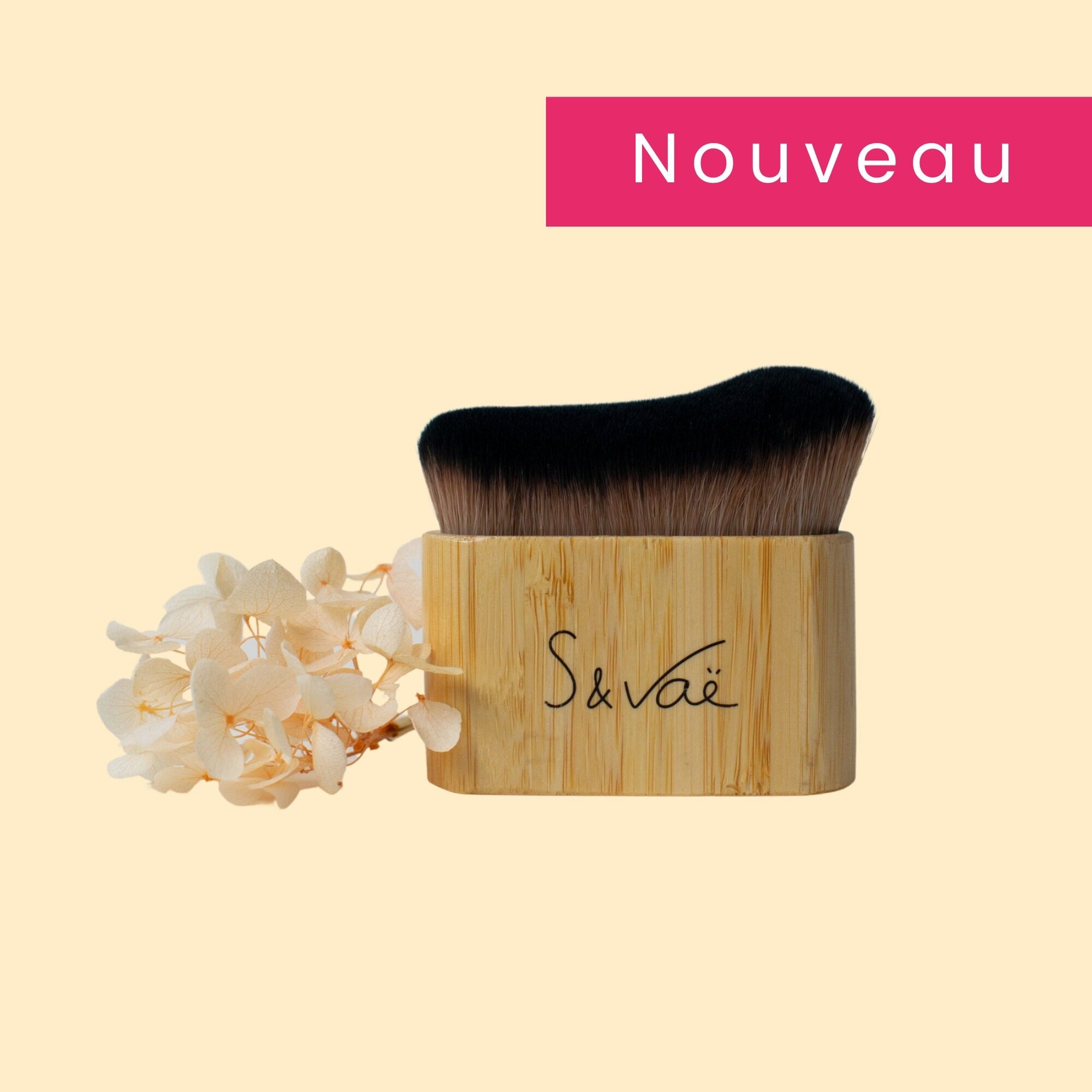 Applikatorbürste für Gesicht und Körper