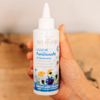 Lotion purifiante au pissenlit pour cuir chevelu avec pellicules 3