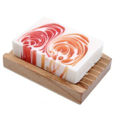 Handcrafted Patterned Soap - Grapefruit