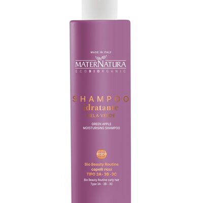 Shampoo idratante ricci Mela verde