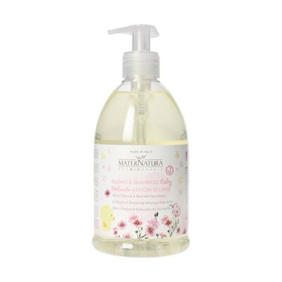 BABY Sanftes Shampoo & Waschen mit Leinblüten