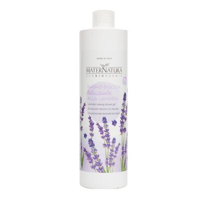 Gel de ducha relajante de lavanda