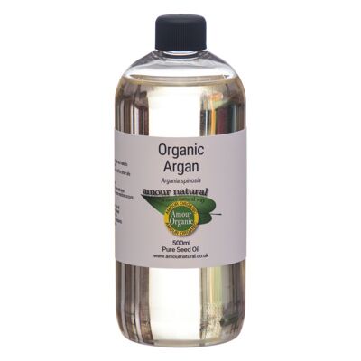 Aceite puro de argán, orgánico 500ml
