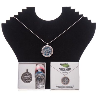 Collana Aroma in confezione regalo, albero, stile 2