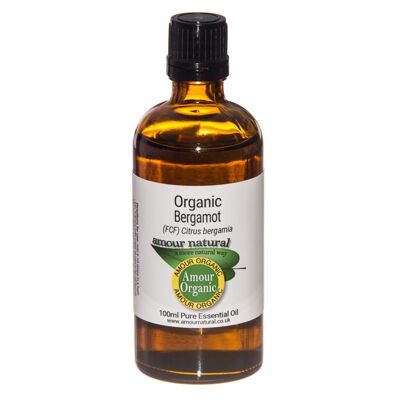 Bergamota Aceite esencial puro, orgánico 100ml