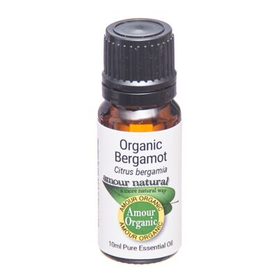 Bergamota Aceite esencial puro, orgánico 10ml