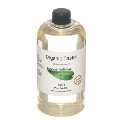 Castor pure oil, organic 500ml