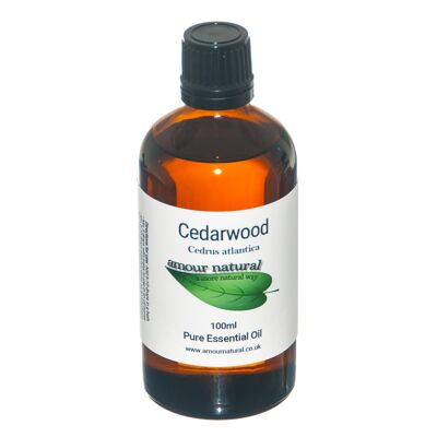 Olio essenziale puro di legno di cedro 100 ml