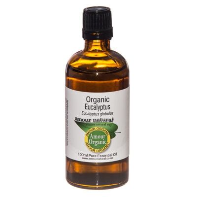 Aceite esencial de eucalipto puro, orgánico 100ml