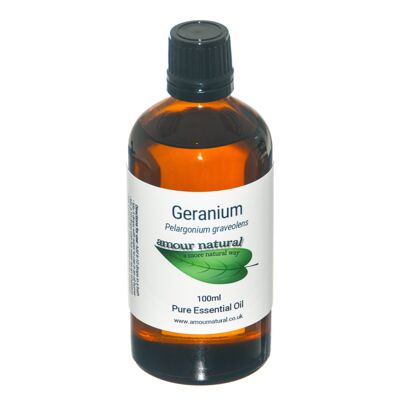 Aceite esencial de Geranio Puro 100ml