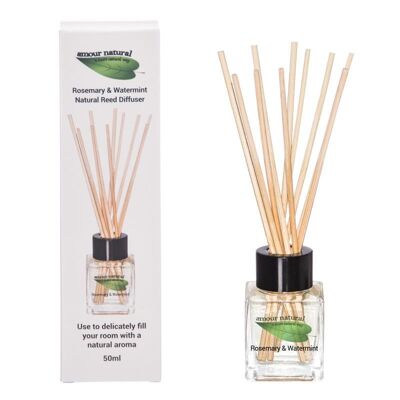 Reed diffuser, 50ml, Rosemary and watermint