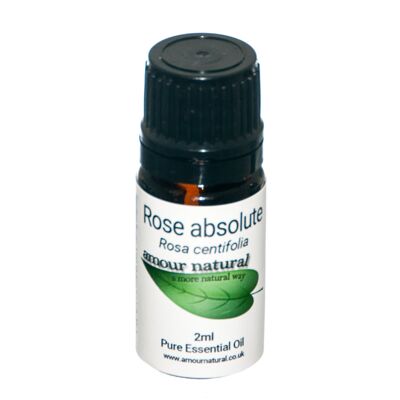 Assoluta di rosa Puro olio essenziale 2ml