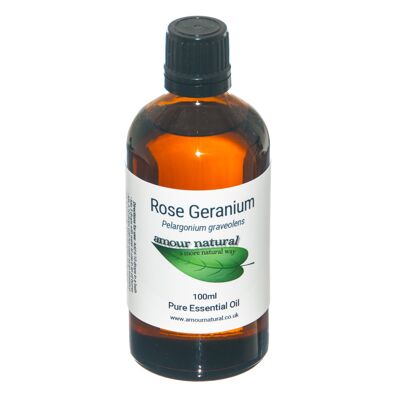 Aceite esencial puro de rosa geranio 100ml
