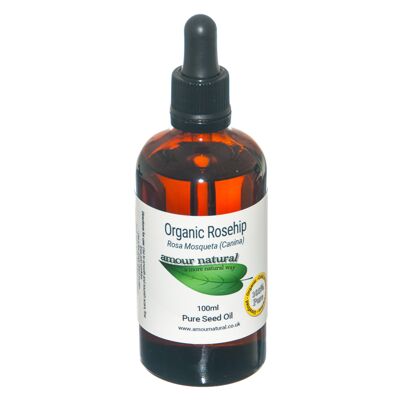 Semi di rosa canina, olio puro biologico 100ml