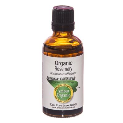 Aceite esencial de romero puro, orgánico 50ml