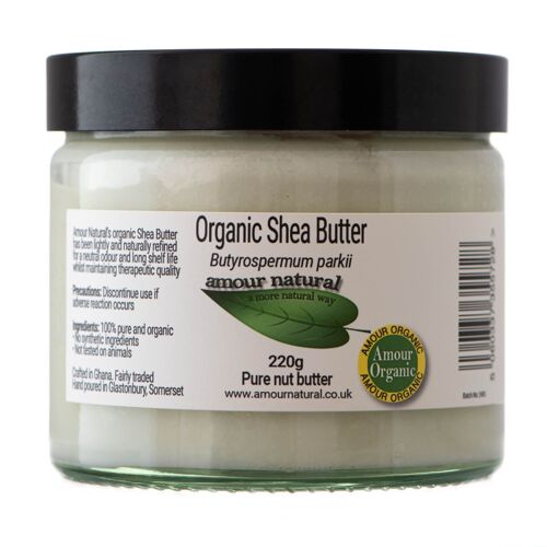 Shea butter organic, refined 220g