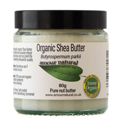 Shea butter organic, refined 80g