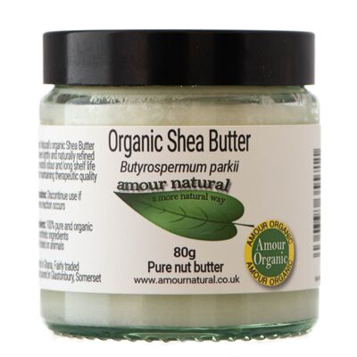 Sheabutter bio, raffiniert 80g