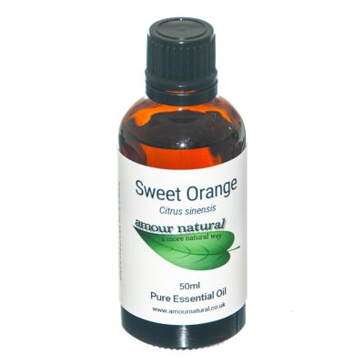 Aceite esencial puro de naranja dulce 50ml