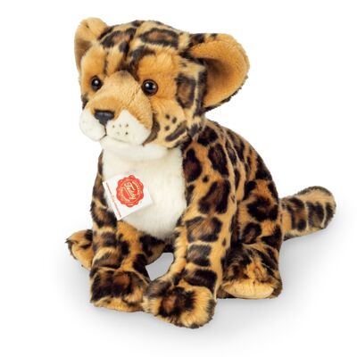 Leopardo seduto 27 cm - peluche - peluche