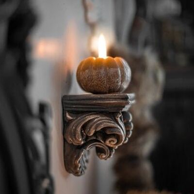 Medieval corbel for wall decoration Shelf Candle Holder wood