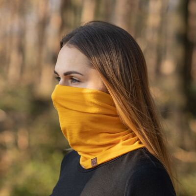 Women's Merino Wool Neck Gaiter Power Mango