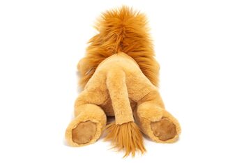 Lion couché 45 cm - peluche - peluche 5