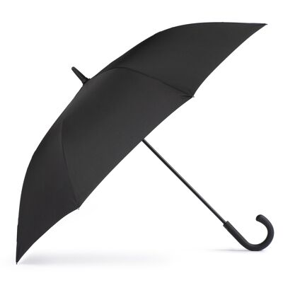 VOGUE - Langer automatischer schwarzer Regenschirm
