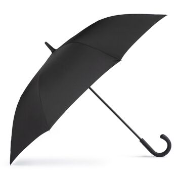 VOGUE - Parapluie Long Automatique Noir 1