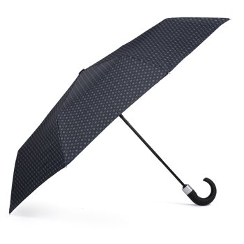 VOGUE - Parapluie pliant Duomatic Collection Géométrique poignée courbée 5