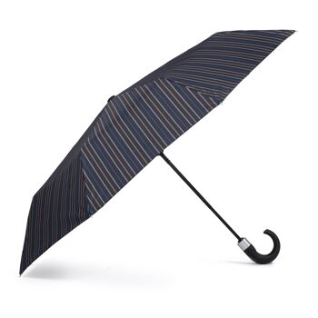 VOGUE - Parapluie pliant Duomatic Collection Géométrique poignée courbée 11