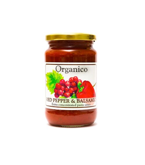 Org red pepper & balsamic sauce