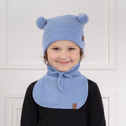 Kids' Baby Beanie Knitted Merino wool & Cashmere