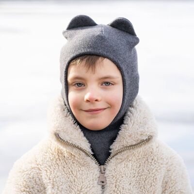 Kids' Balaclava Knitted Merino Wool & Cashmere