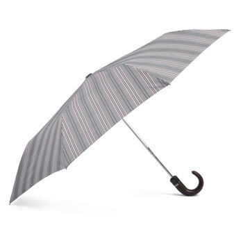 VOGUE - Parapluie pliant Duomatic manche cuir collection Diplomatique 2