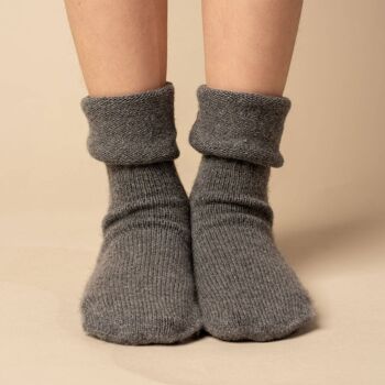 Lot de 3 paires de chaussettes en laine mérinos et cachemire pour enfant 4