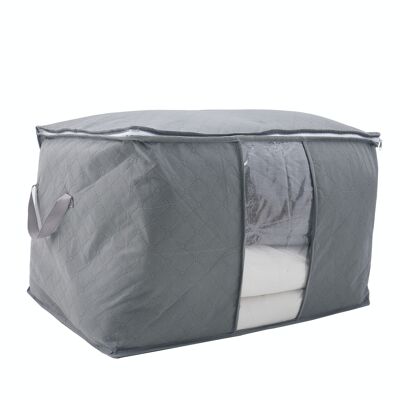 Sacs de rangement pour vêtements et literie « Alma » de Periea - Gris - Paquet de 3