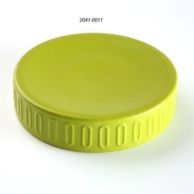 MATTE GREEN SOAP DISH 20410011