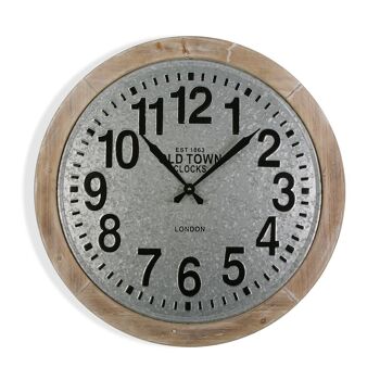 HORLOGE MURALE VIEILLE VILLE 70CM 18190705 1